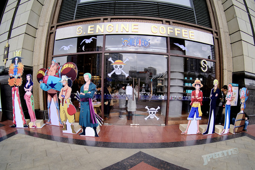 ONE PIECE粉丝必见！坐标上海环球港！航海王咖啡快闪店探险